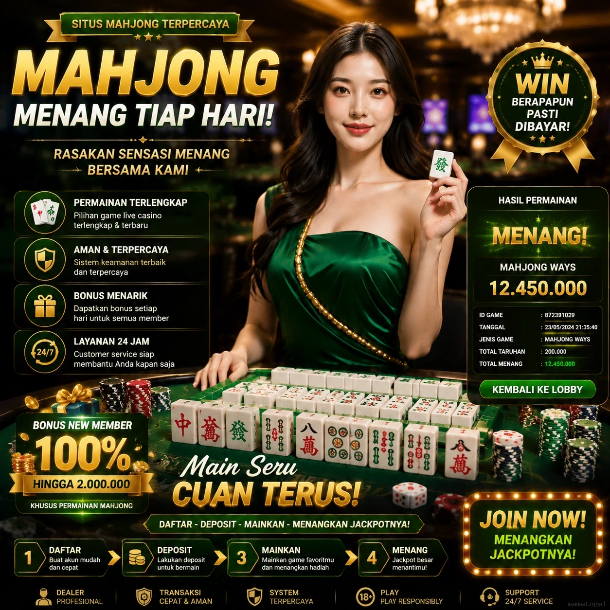 Hasil Security Scan mamatogel